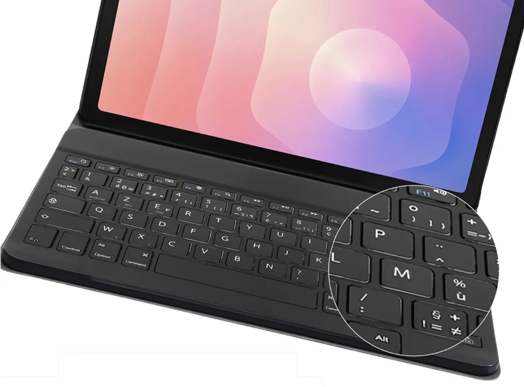 Just in Case Toetsenbordhoes Samsung Galaxy Tab S11 - Zwart