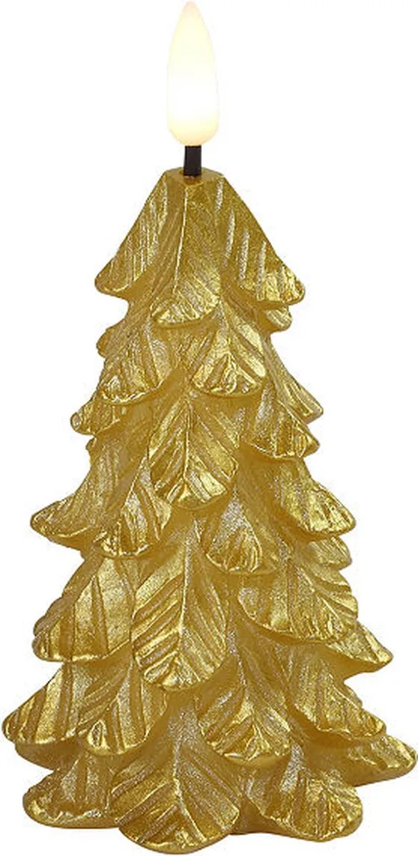 Countryfield LED Kerstboomkaars 7x14cm - Goud - 802069 - afbeelding 6 van 6
