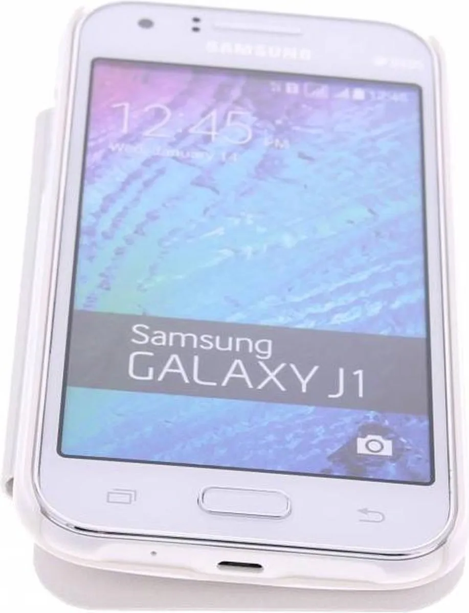 Nillkin Sparkle Booktype Hoes Samsung Galaxy J1 - Wit - afbeelding 4 van 6