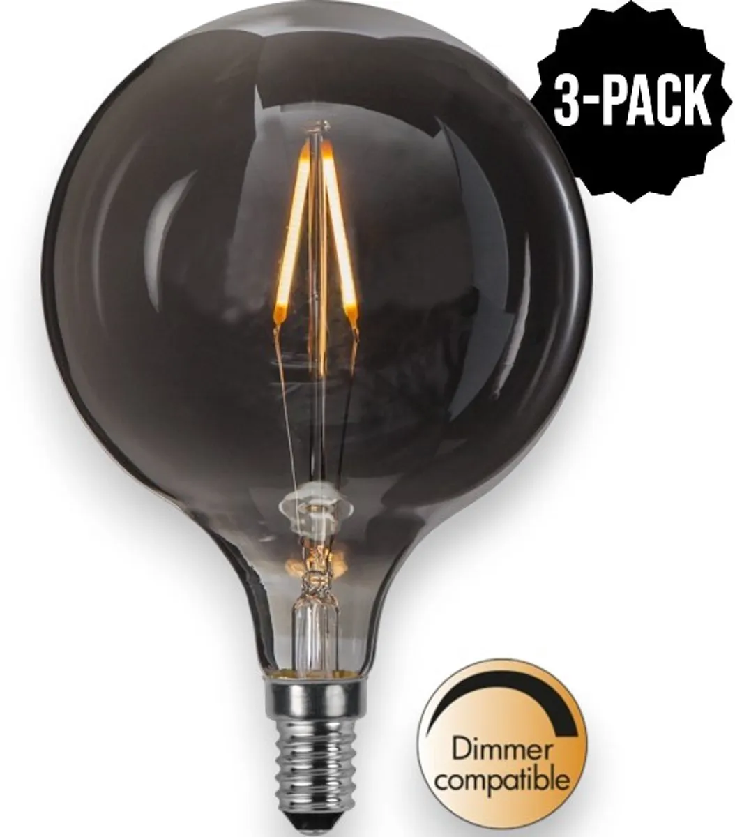 Star Trading G95 Rookglas E14 1.5W Super Warm Wit