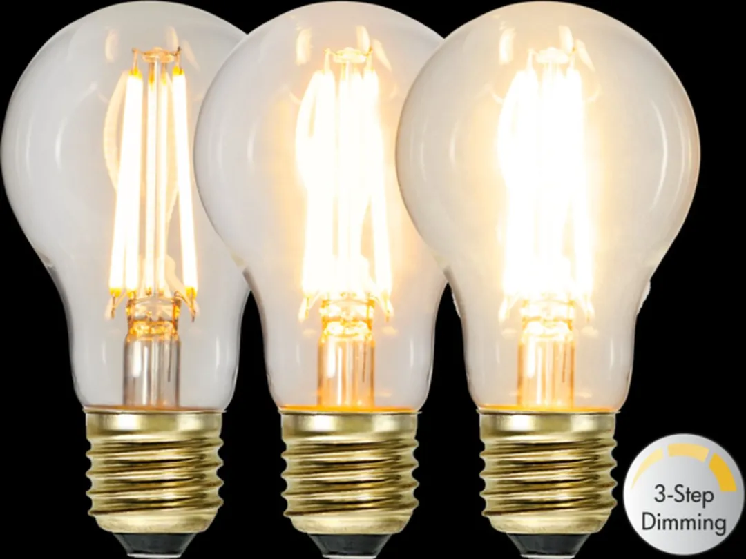 Star Trading E27 Filamentlamp 6.5W Super Warm Wit