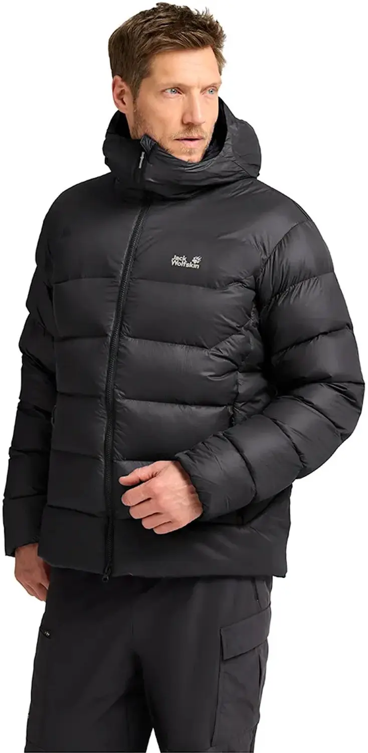 Jack Wolfskin Snowdrift Down Rds Jas Zwart S Man