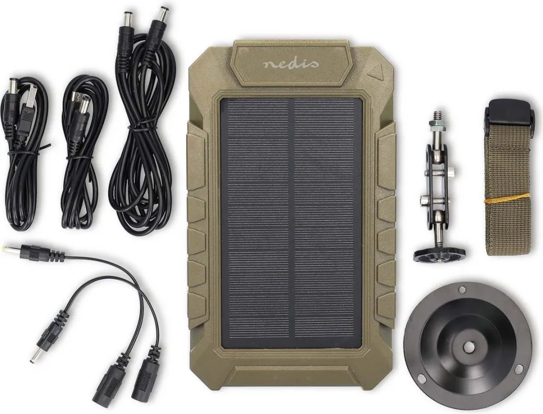 Nedis Zonnepaneel WCPBK80GN - 12V 1A - Groen
