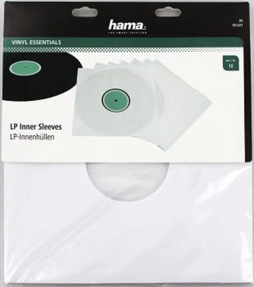 Hama LP-binnenhoezen 12 inch - 10 Stuks