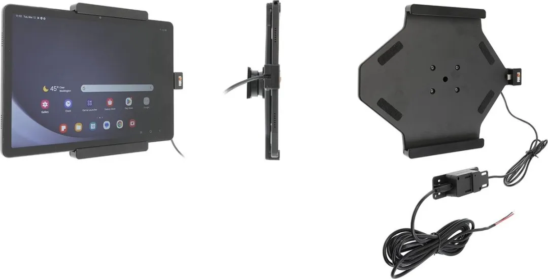 Brodit Active Houder/Lader Samsung Tab A9+/A11 11" - Zwart