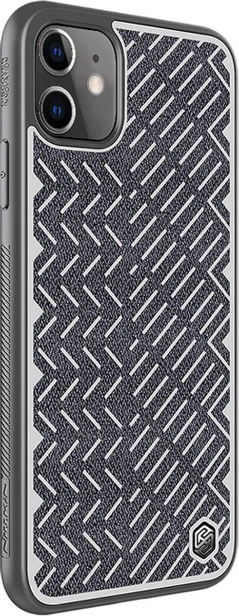 Nillkin Herringbone Back Case - iPhone 11 Grijs - afbeelding 3 van 5