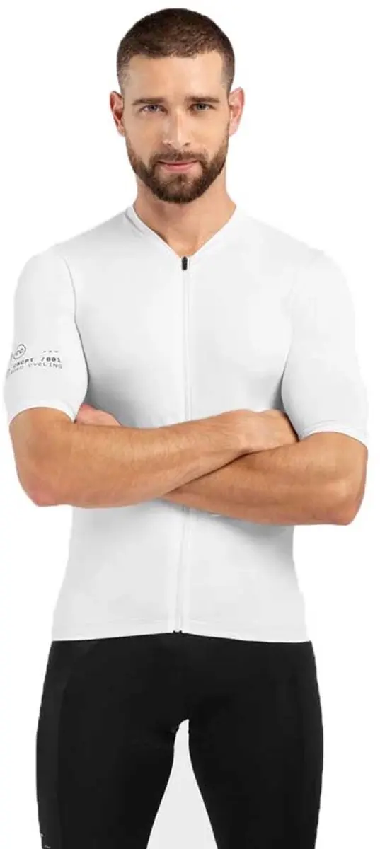 Siroko Core Rim Drive Korte Mouw Wielertrui Wit L Man