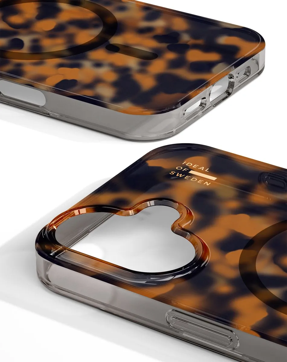 iDeal of Sweden Clear Case iPhone 16 - Tortoise - MagSafe - afbeelding 6 van 6