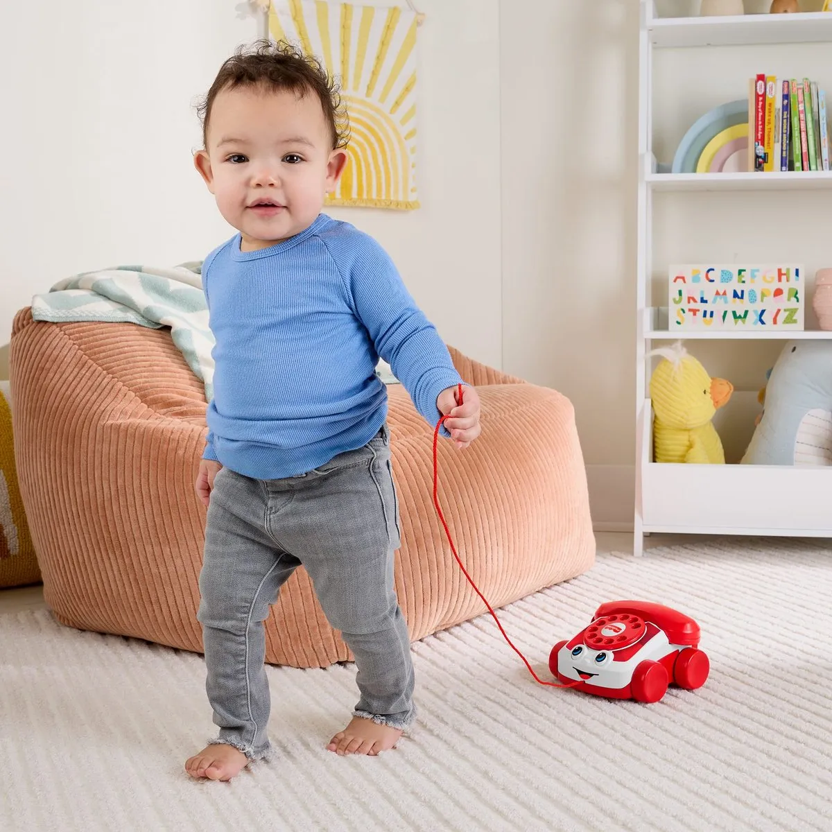 Fisher Price 80th Anniversary Ruby Rode Babbeltelefoon