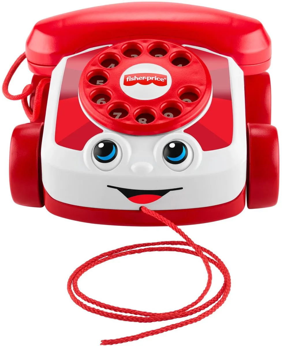 Fisher Price 80th Anniversary Ruby Rode Babbeltelefoon