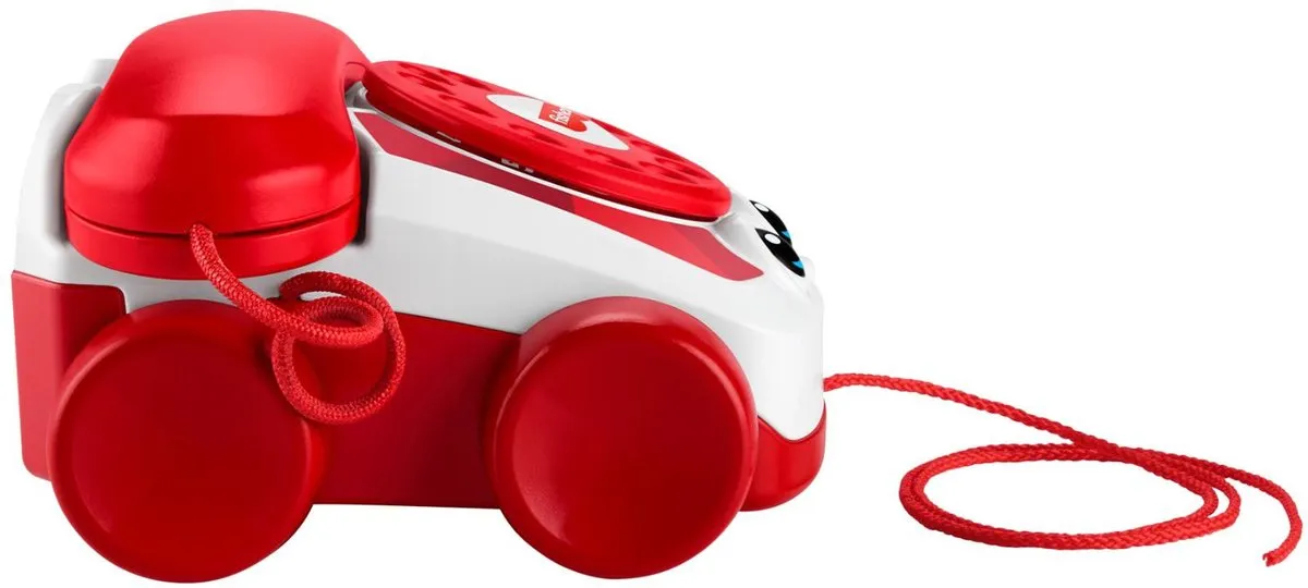 Fisher Price 80th Anniversary Ruby Rode Babbeltelefoon - afbeelding 6 van 6