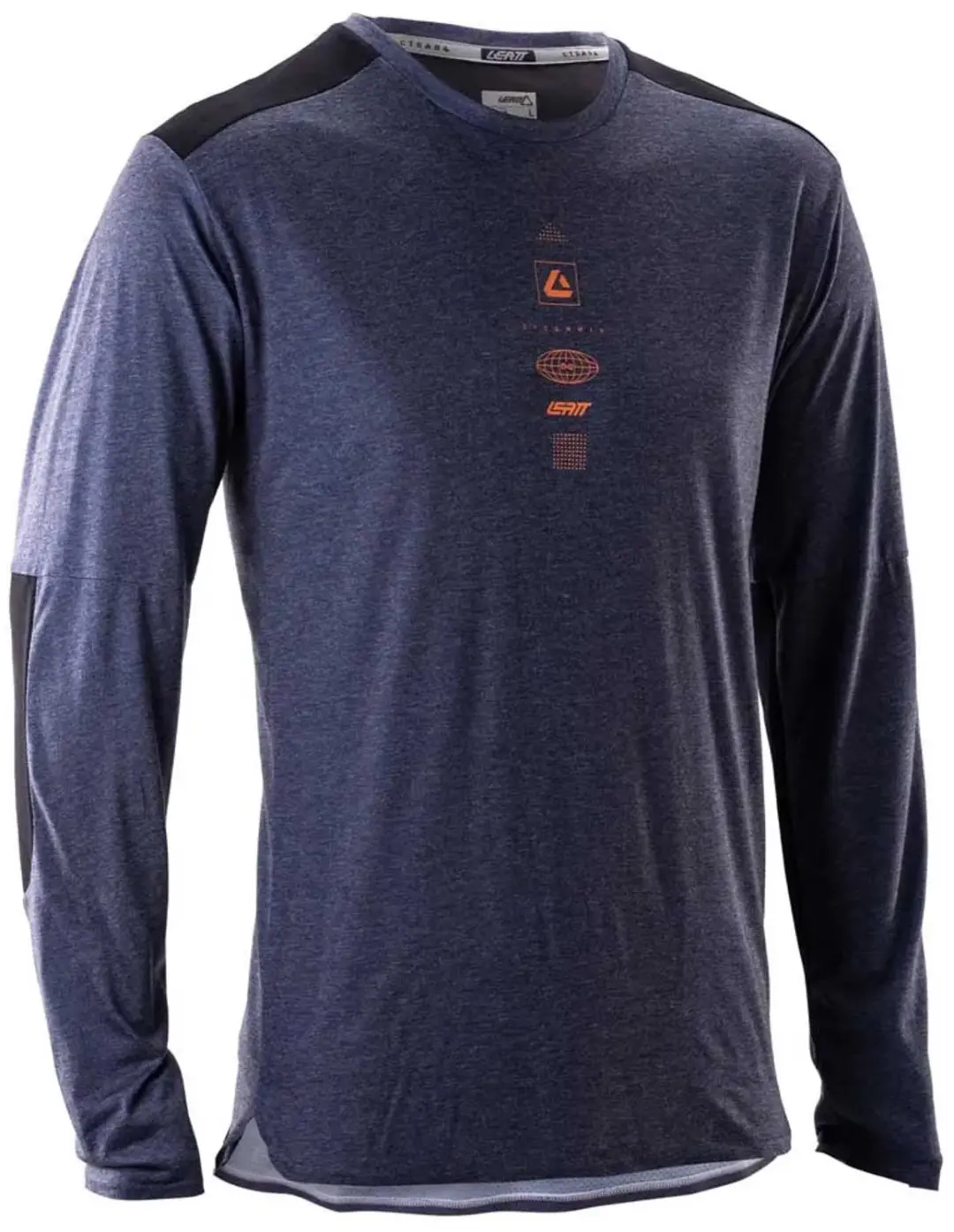 Leatt Trail 4.0 Trui Met Lange Mouwen Blauw L Man