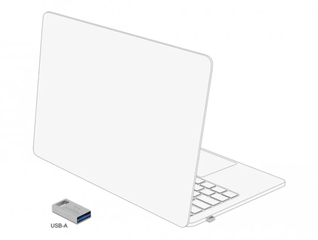 Delock USB3.2 Flashdrive 54069 16GB - Zilver