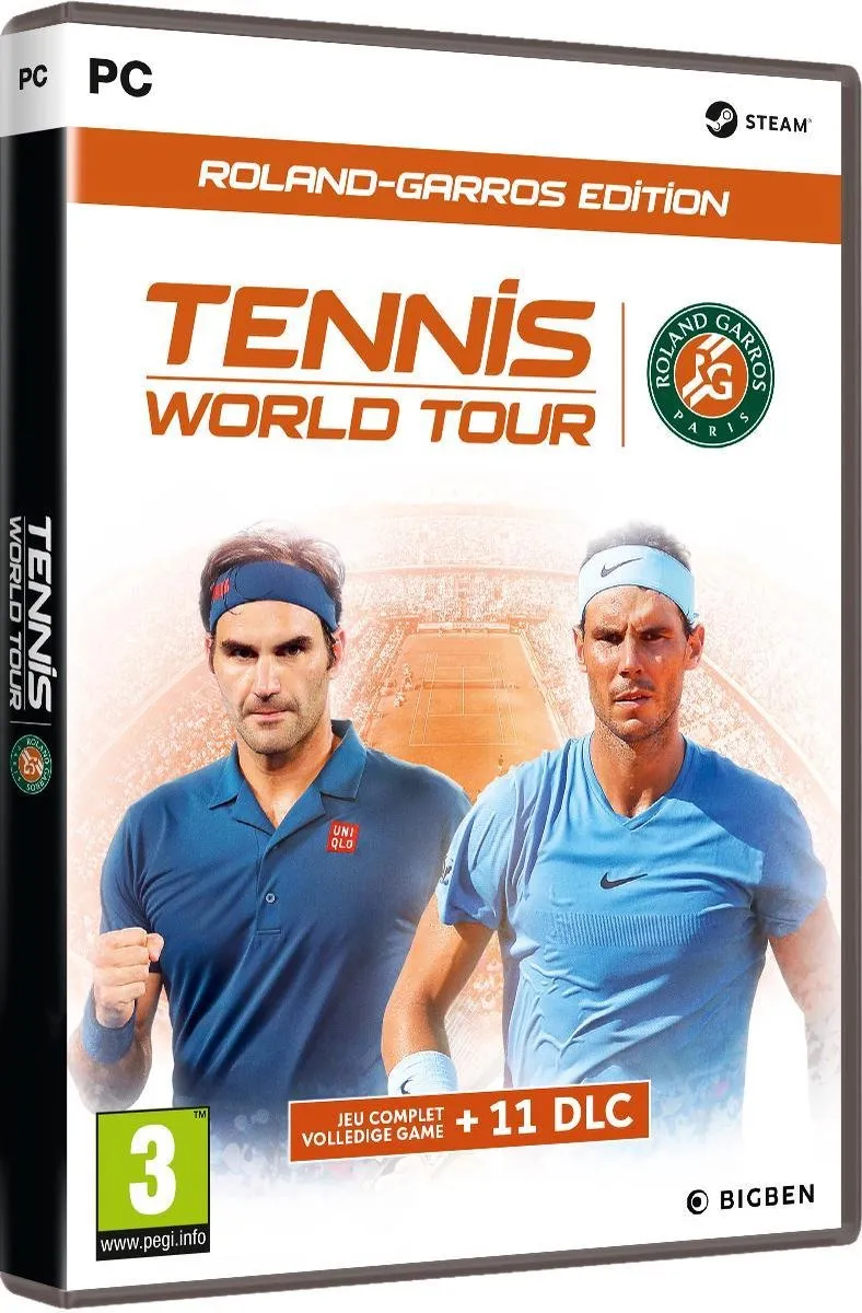 Tennis World Tour: Roland Garros - PC (Voucher in Box)