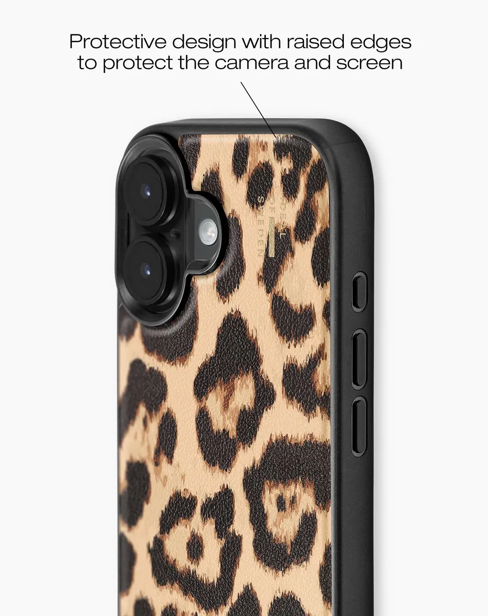 iDeal of Sweden iPhone 17 Vegan Leather Case Timeless Leo