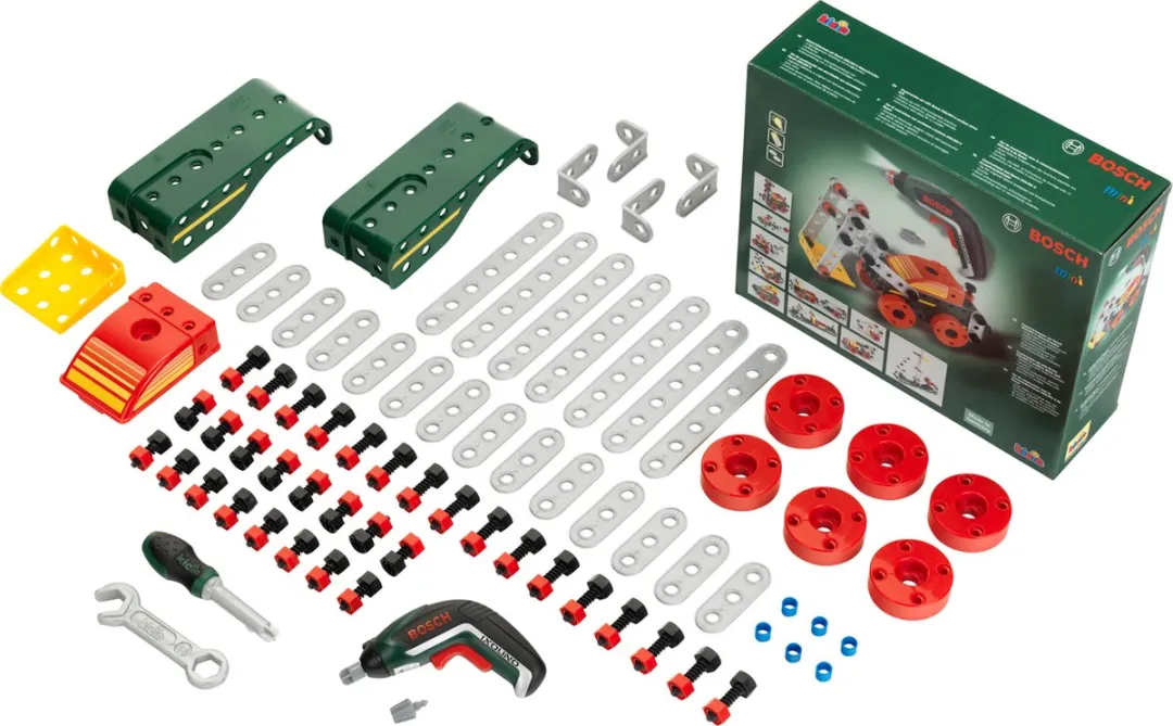 Klein Toys Bosch Mini Ixolino II Bouwpakket - 107 Onderdelen - Multicolor