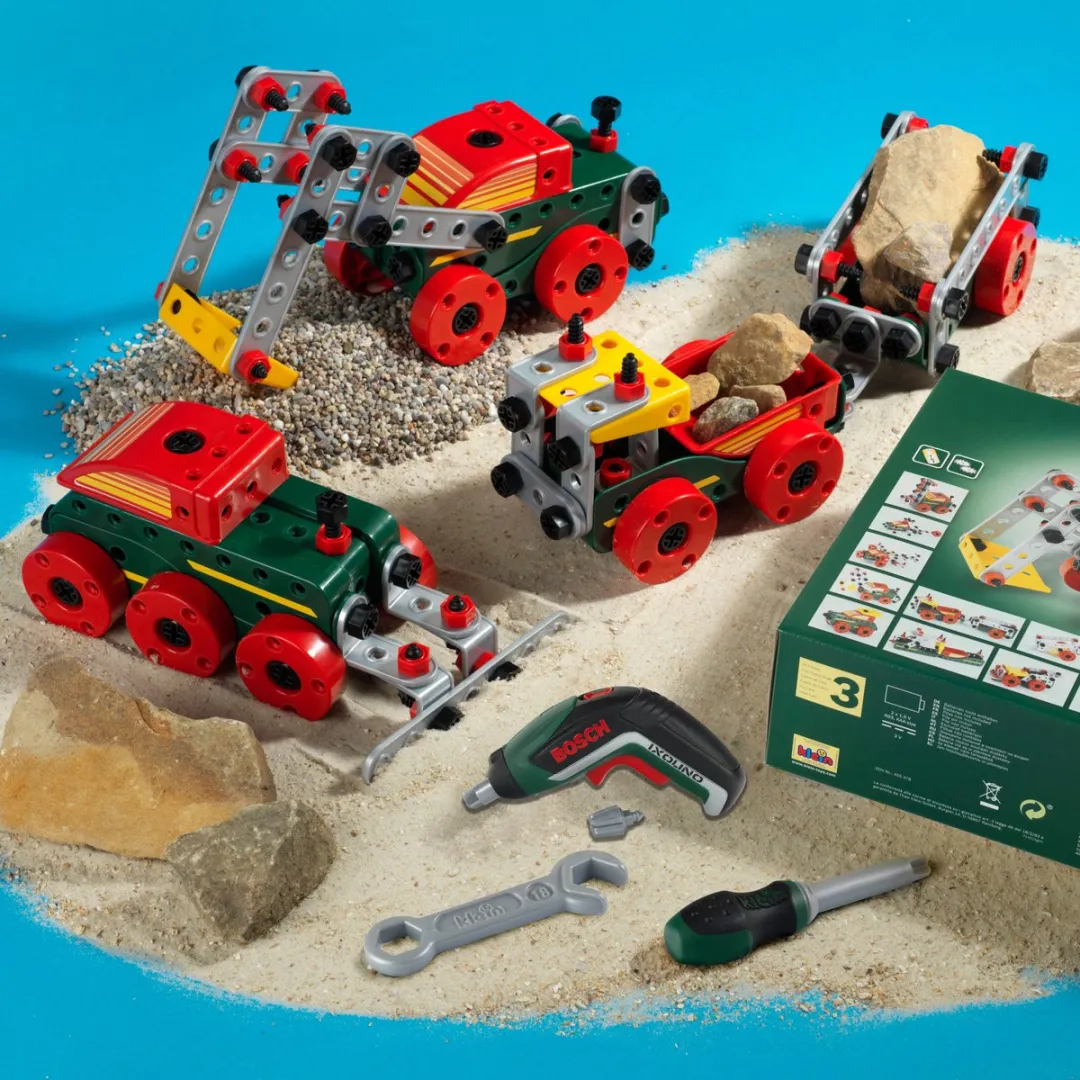 Klein Toys Bosch Mini Ixolino II Bouwpakket - 107 Onderdelen - Multicolor - afbeelding 6 van 6