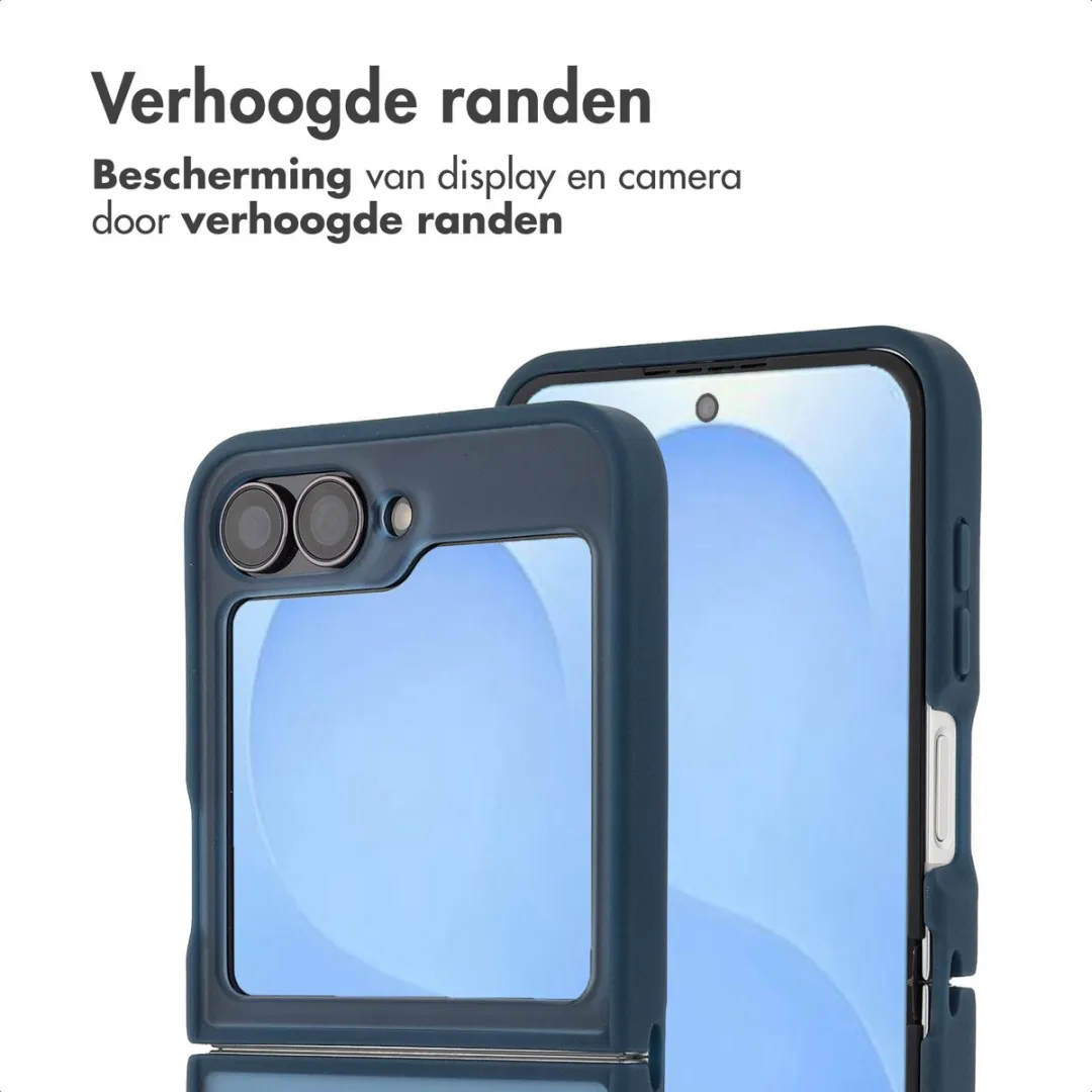 Imoshion Galaxy Z Flip 7 FE Hoesje - Donkerblauw - MagSafe