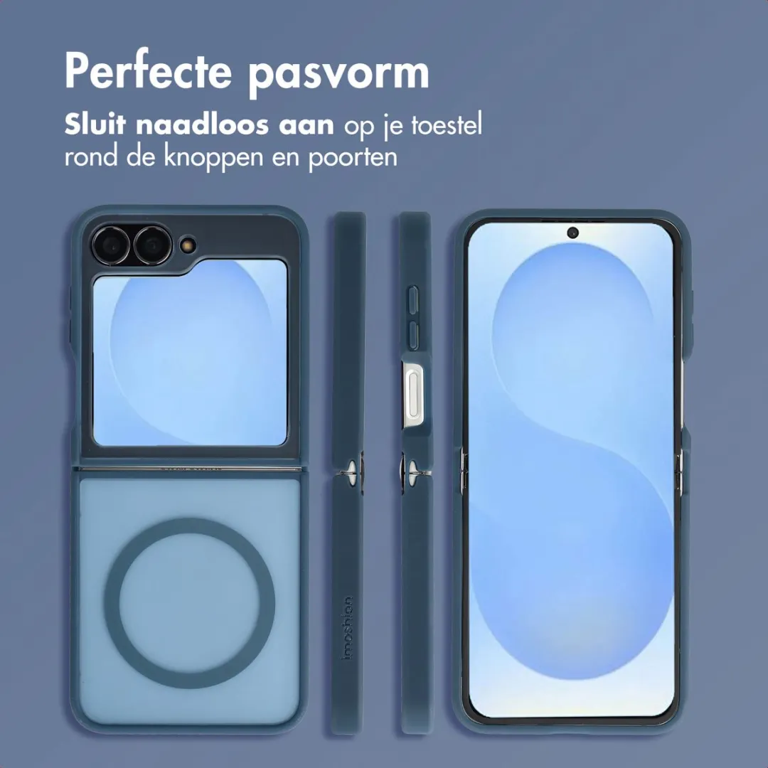 Imoshion Galaxy Z Flip 7 FE Hoesje - Donkerblauw - MagSafe - afbeelding 6 van 6