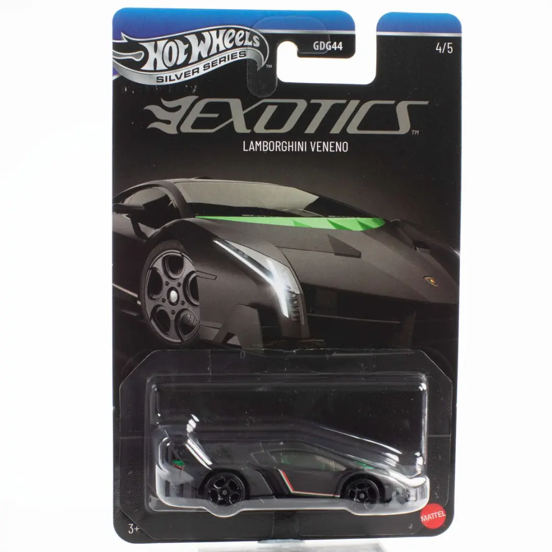 Hot Wheels Silver Series Exotic Envy die-cast auto 1:64