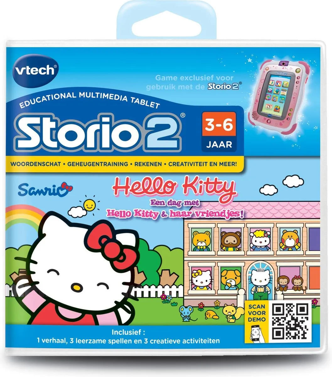 VTech Storio 2 Game - Hello Kitty - Multicolor