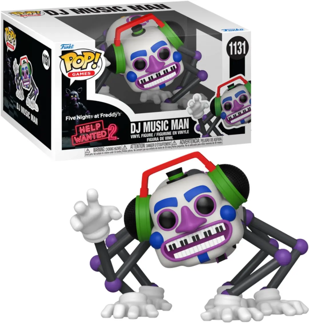 Funko Pop! Five Nights at Freddy's DJ Music Man Vinylfiguur
