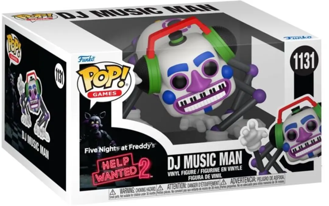 Funko Pop! Five Nights at Freddy's DJ Music Man Vinylfiguur - afbeelding 2 van 3