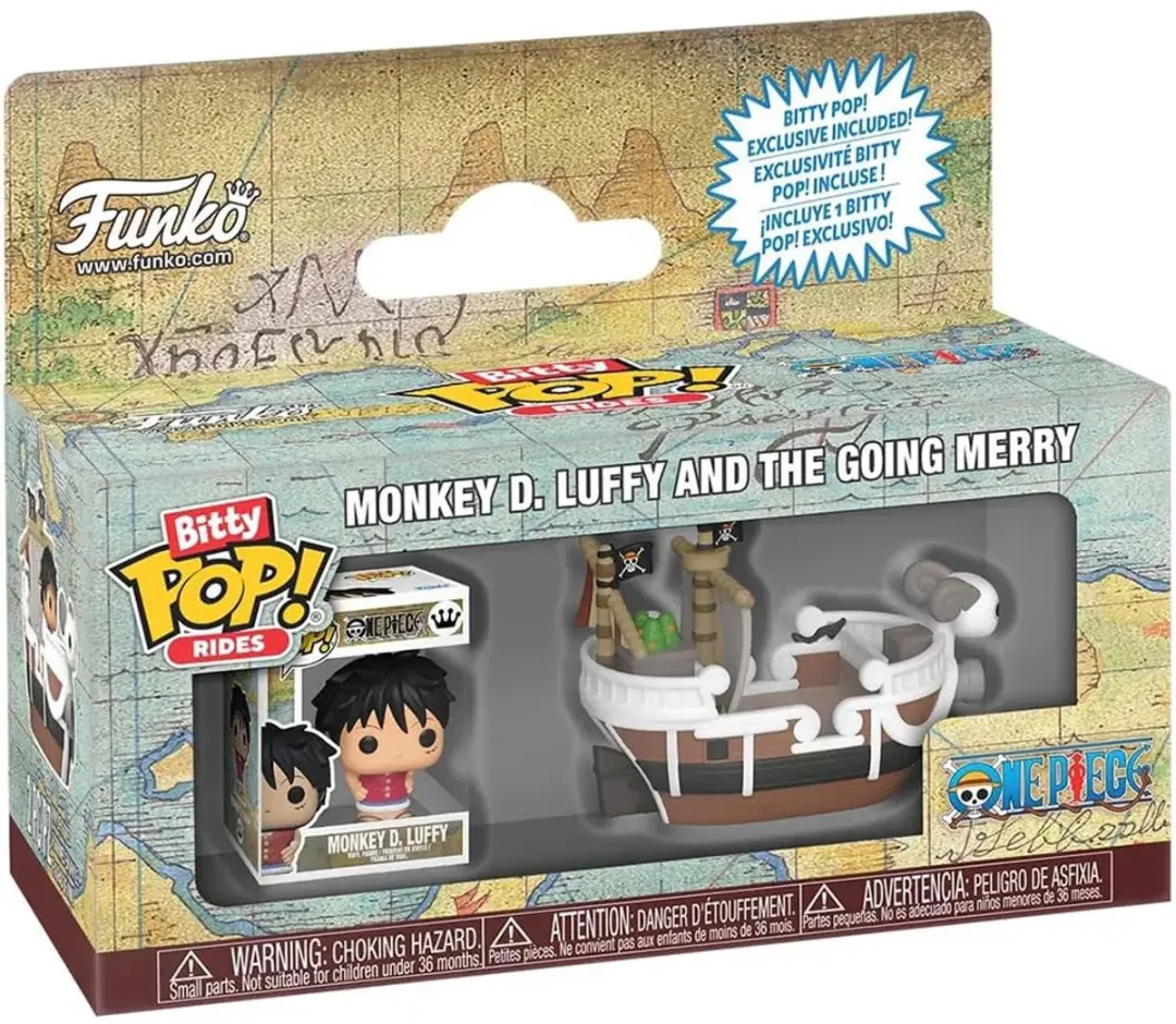 Funko Bitty POP! Ride One Piece Going Merry met Luffy