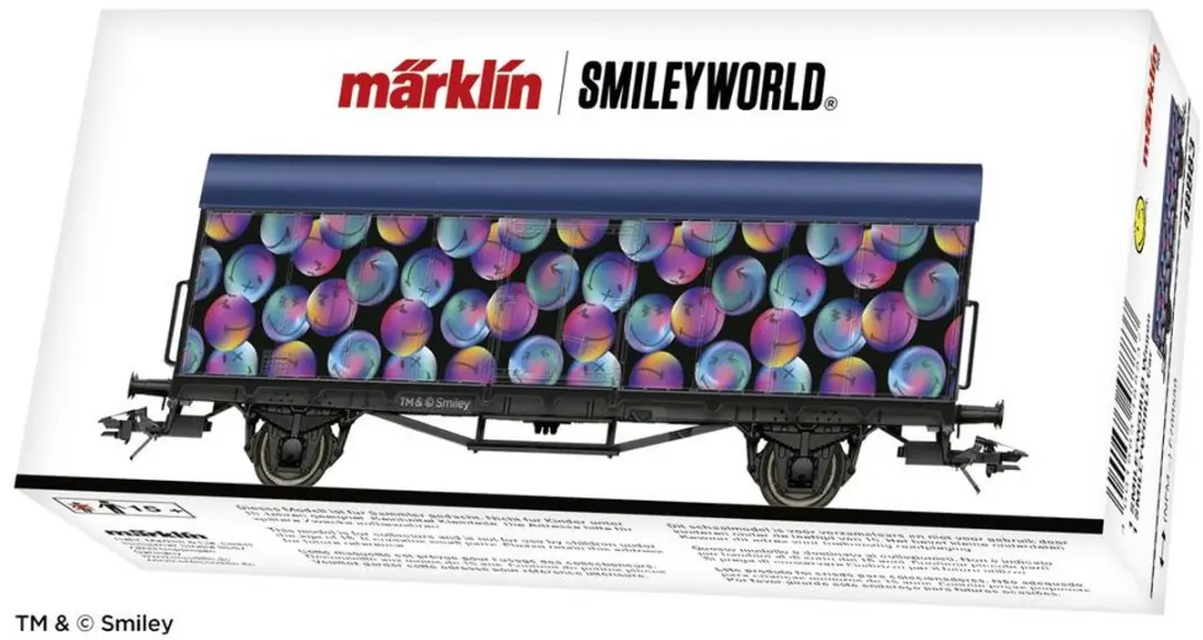 Märklin 48883 Smiley Gesloten Wagen - H0 - afbeelding 2 van 2