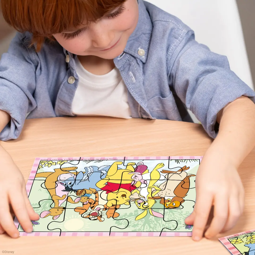 Ravensburger Winnie the Pooh Puzzel 12/16/20/24 Stukjes - afbeelding 5 van 6