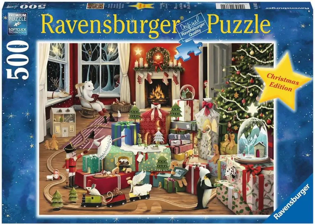 Ravensburger puzzel Kersttijd - Legpuzzel - 500 stukjes