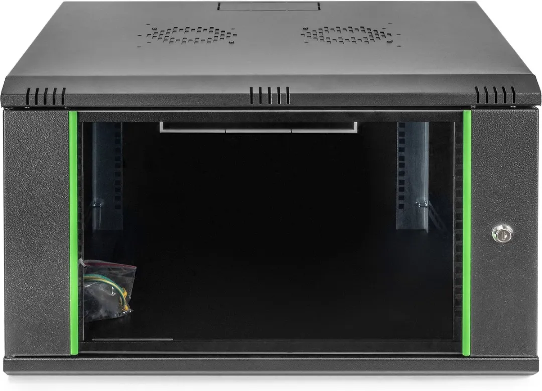 Digitus DN-19 07U-6/6-EC-SW Wandkast 19" 7HE - 600x416x600mm Zwart