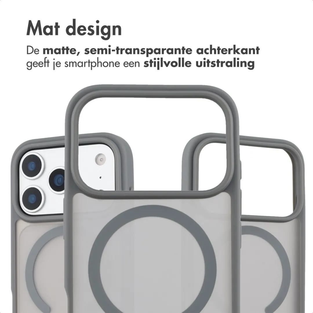 Imoshion Hoesje iPhone 17 Pro Max MagSafe - Grijs