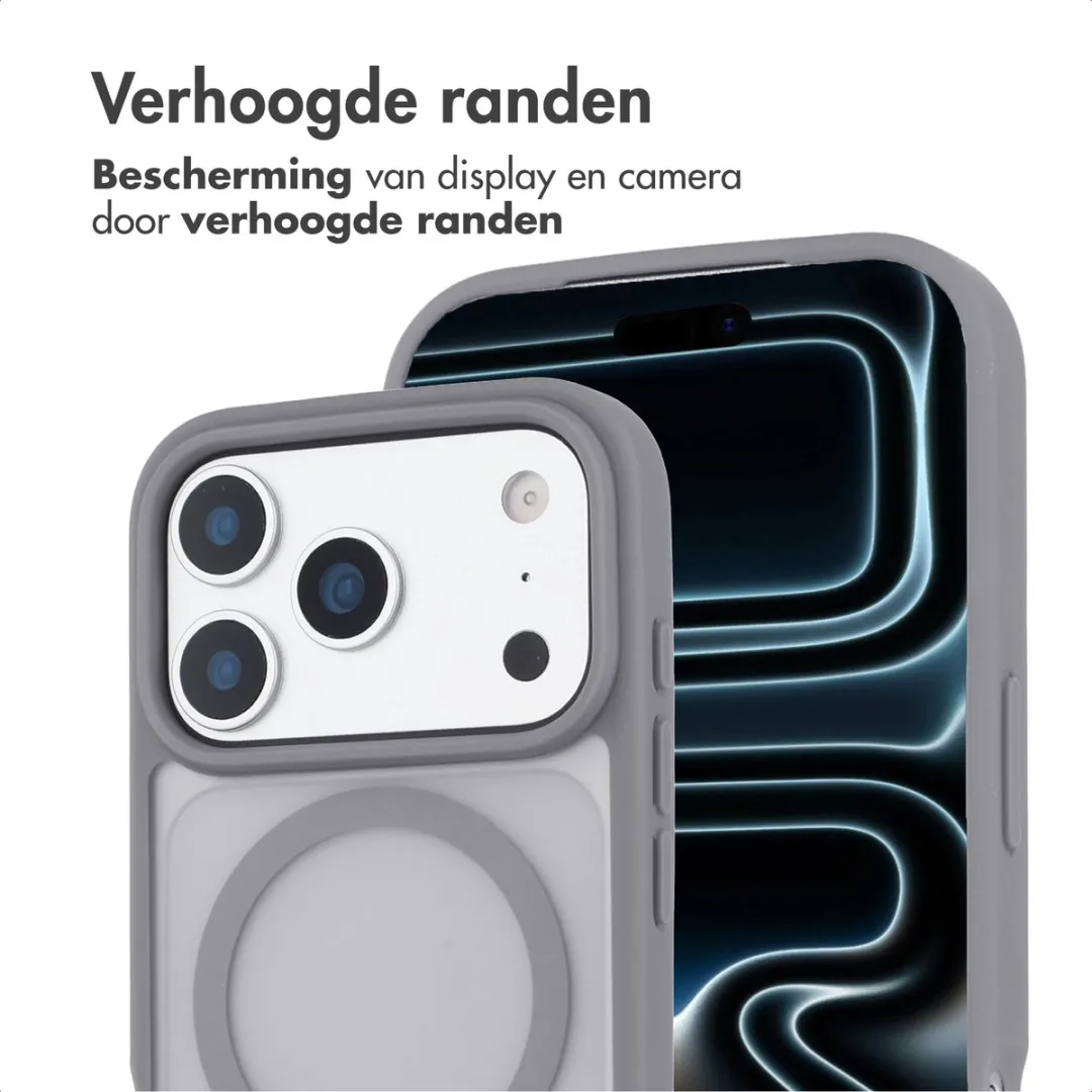 Imoshion Hoesje iPhone 17 Pro Max MagSafe - Grijs