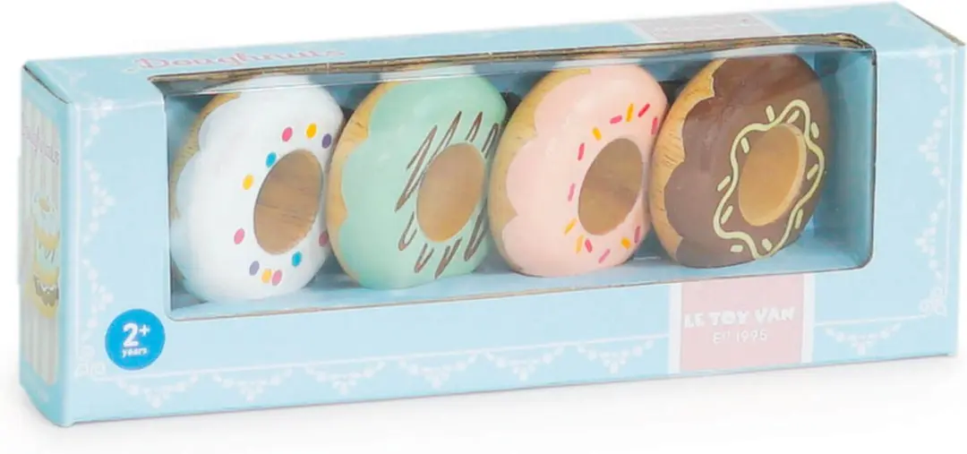 Le Toy Van Massief Houten Donuts - Keukenspeelgoed - afbeelding 5 van 6