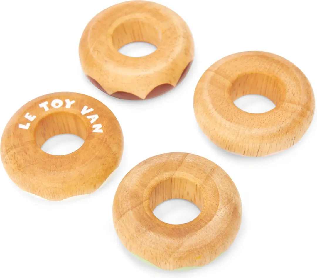 Le Toy Van Massief Houten Donuts - Keukenspeelgoed - afbeelding 6 van 6