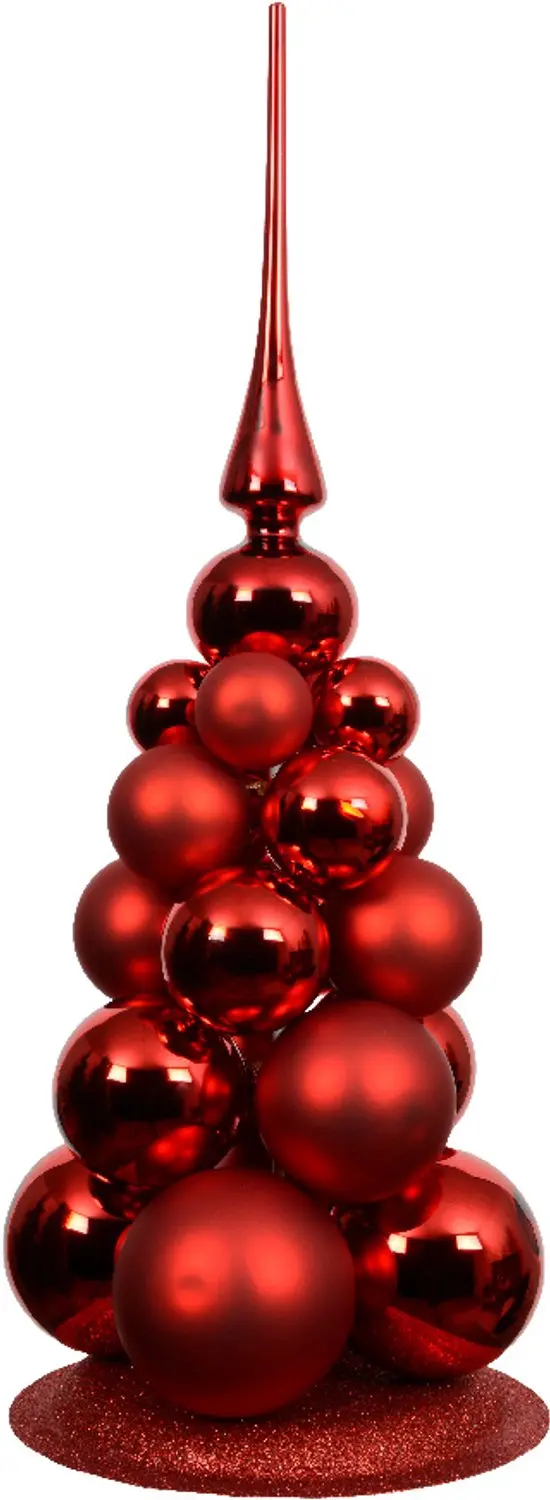 Decoris Tafeldecoratie Kerstboom met Piek