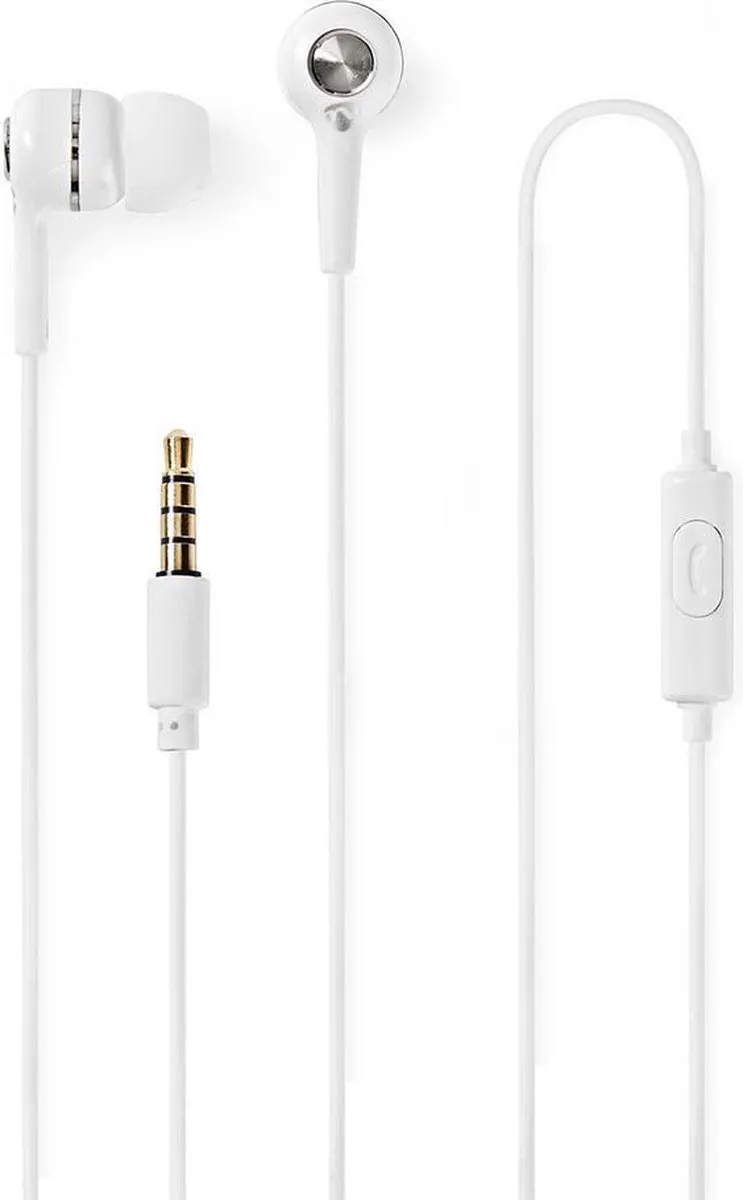 Nedis HPWD2020WT Bedrade Koptelefoon