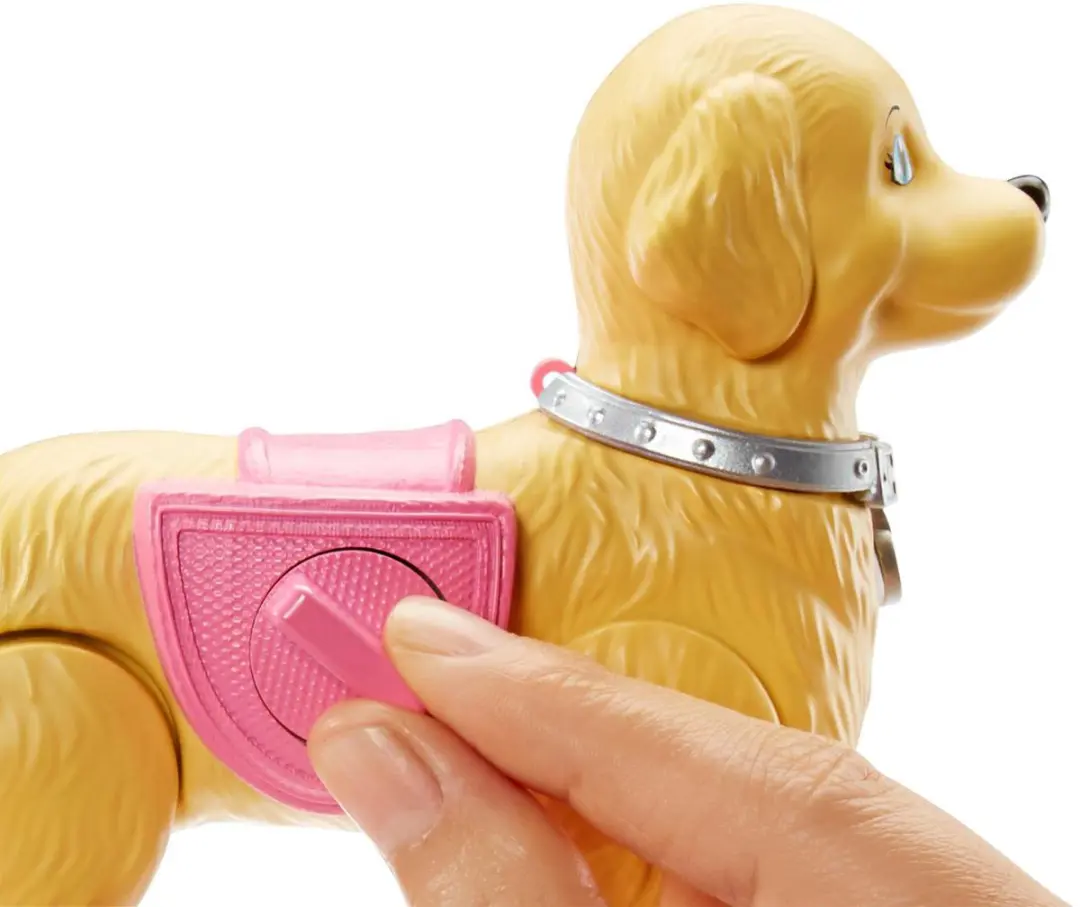 Barbie Wandelen en Trainen Puppy - afbeelding 5 van 6