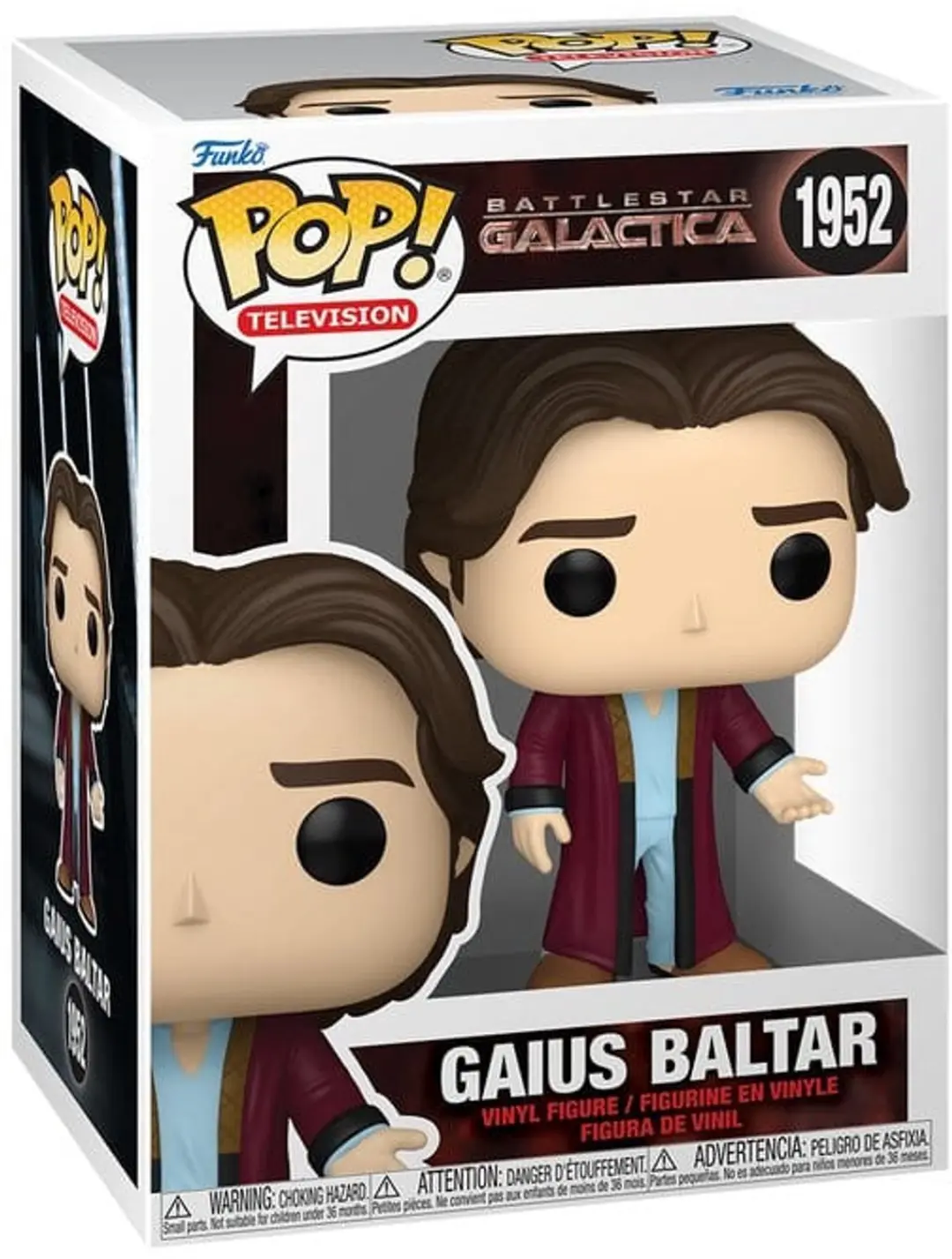 Funko POP! Battlestar Galactica Gaius Baltar Vinyl Figuur