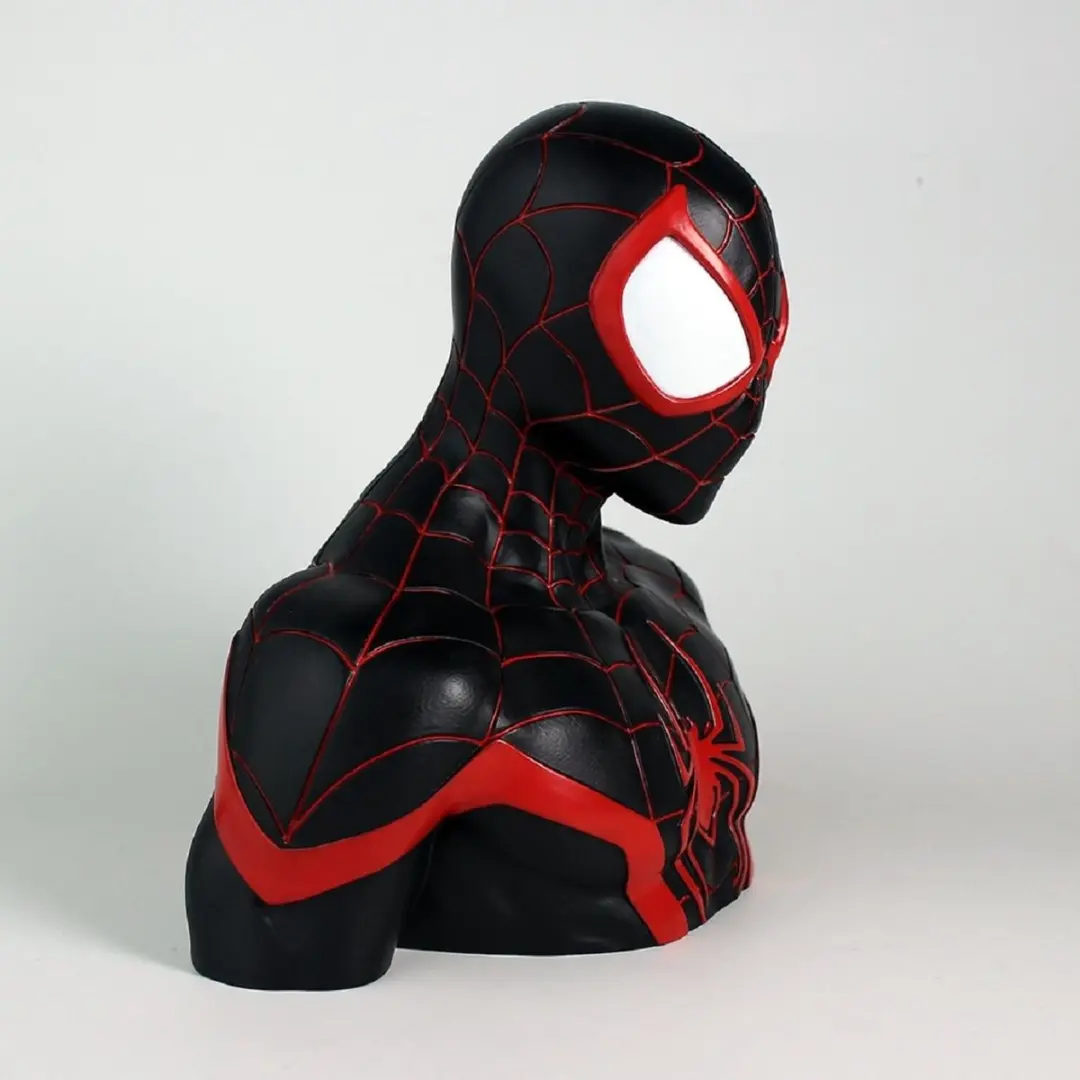 Marvel Spider-Man Miles Morales Deluxe Spaarpot - afbeelding 2 van 6