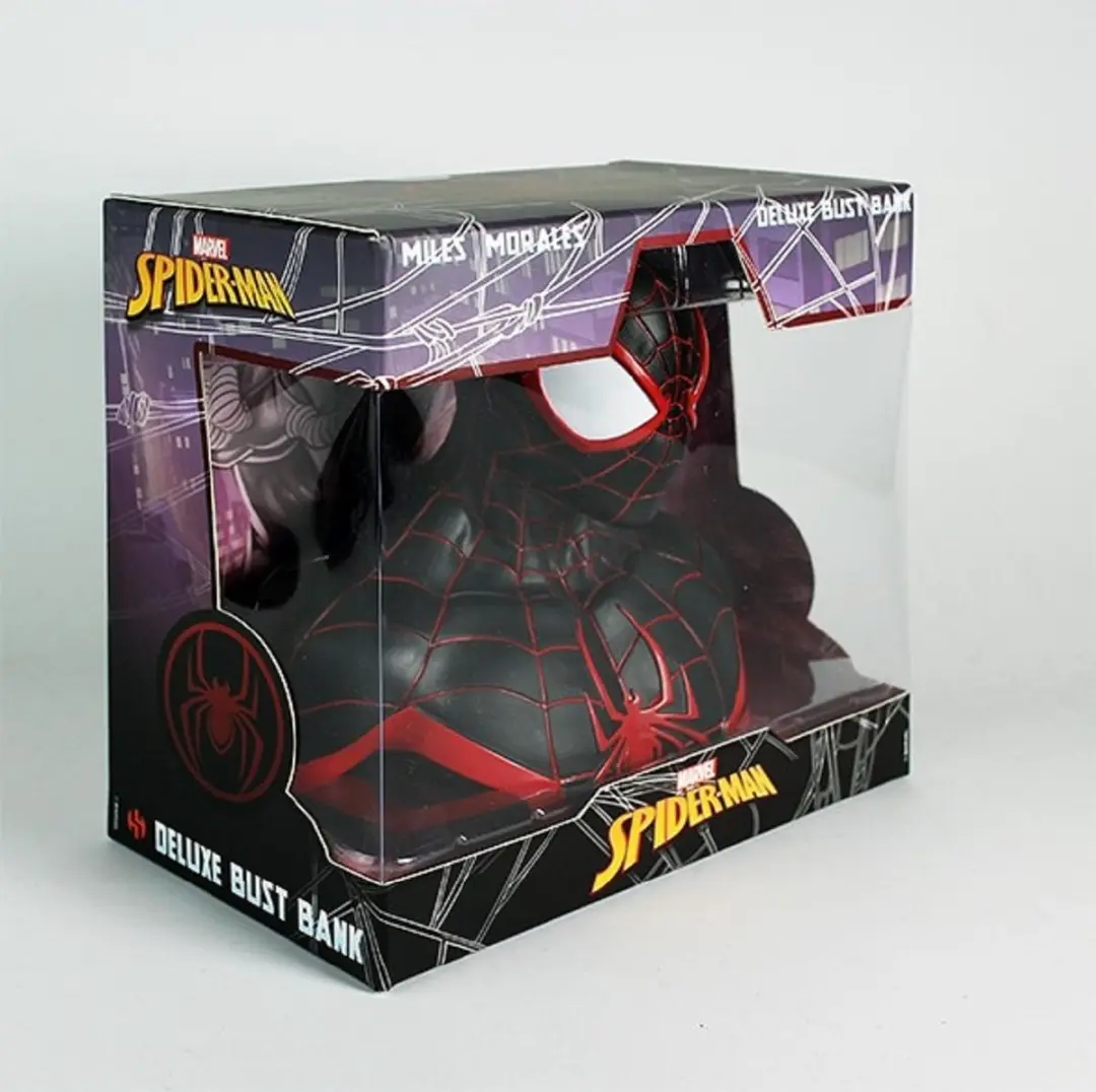 Marvel Spider-Man Miles Morales Deluxe Spaarpot - afbeelding 5 van 6