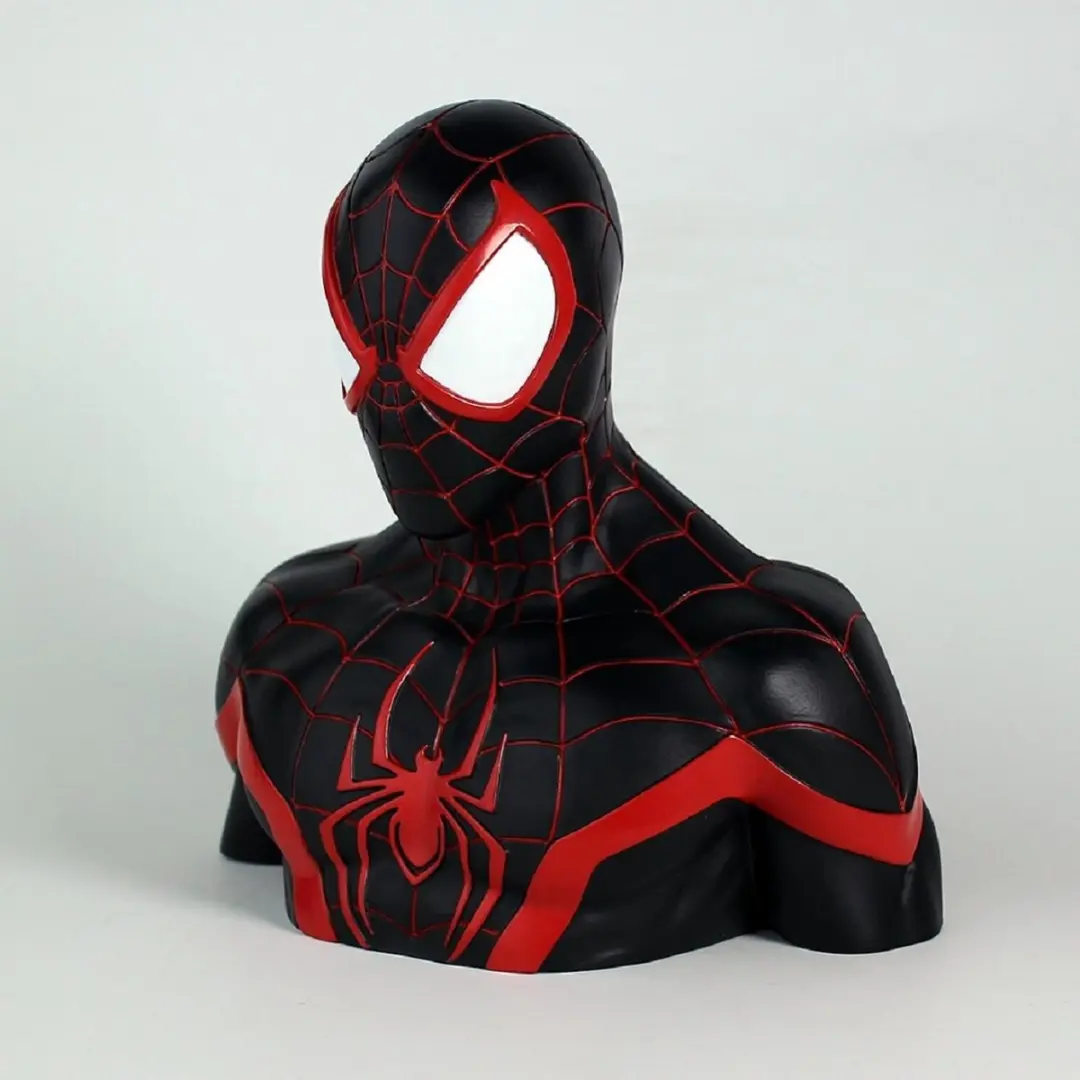 Marvel Spider-Man Miles Morales Deluxe Spaarpot - afbeelding 3 van 6