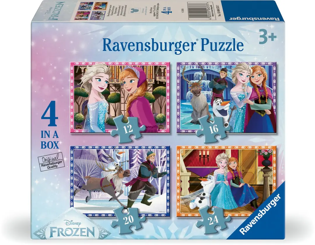 Ravensburger Disney Frozen 4-in-1 Puzzelset