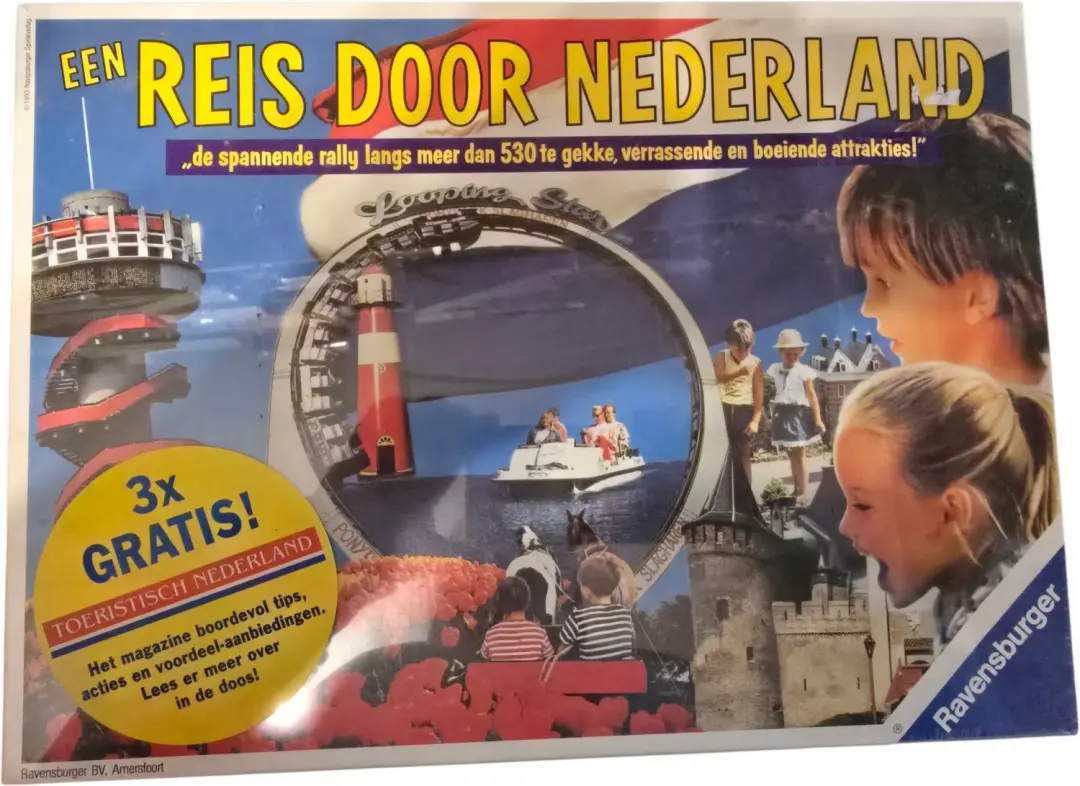 Een reis door Nederland Vintage ravensburger spel