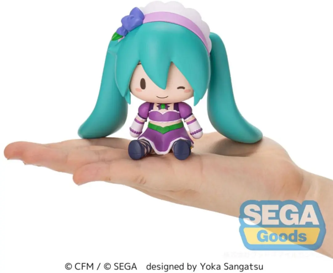 Sega Hatsune Miku Fuwa Petit Chibi Figuur - 8cm - afbeelding 4 van 6