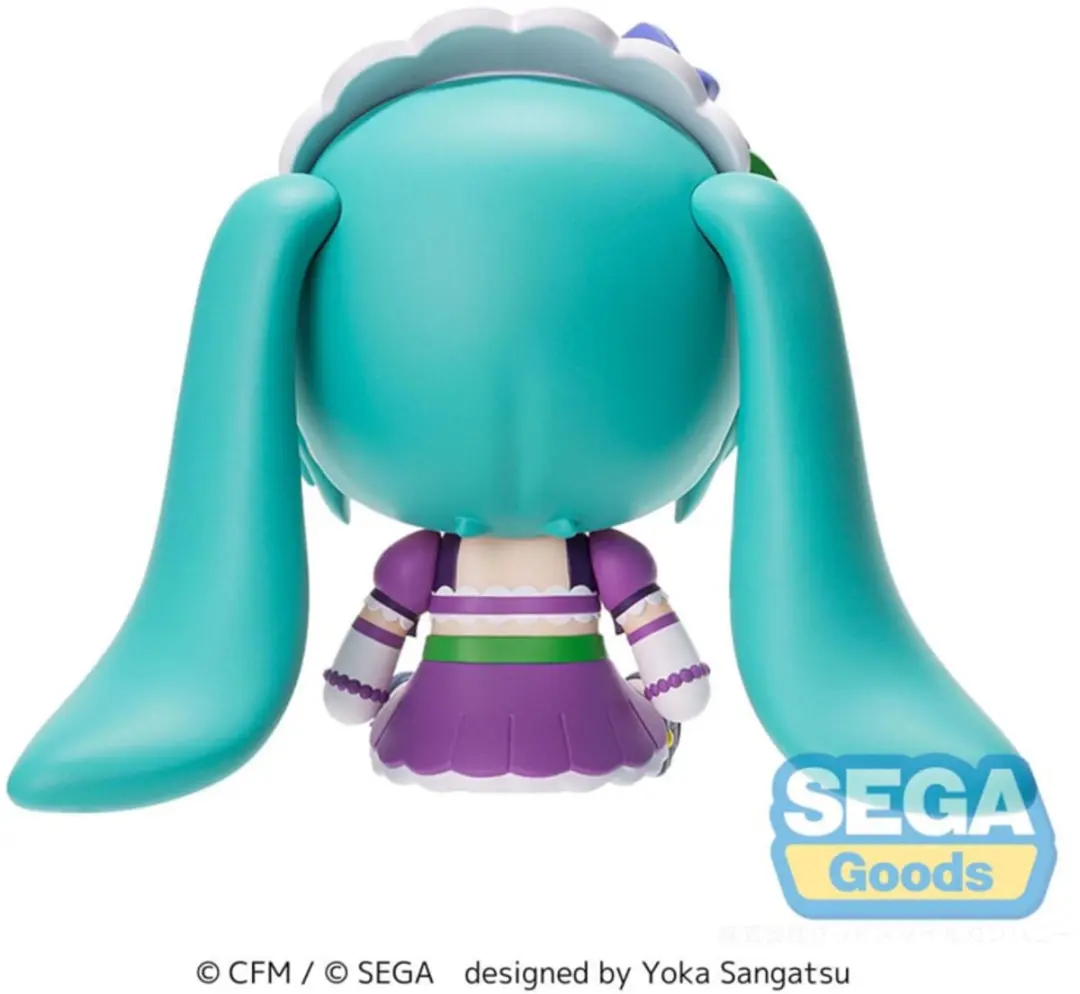 Sega Hatsune Miku Fuwa Petit Chibi Figuur - 8cm - afbeelding 2 van 6