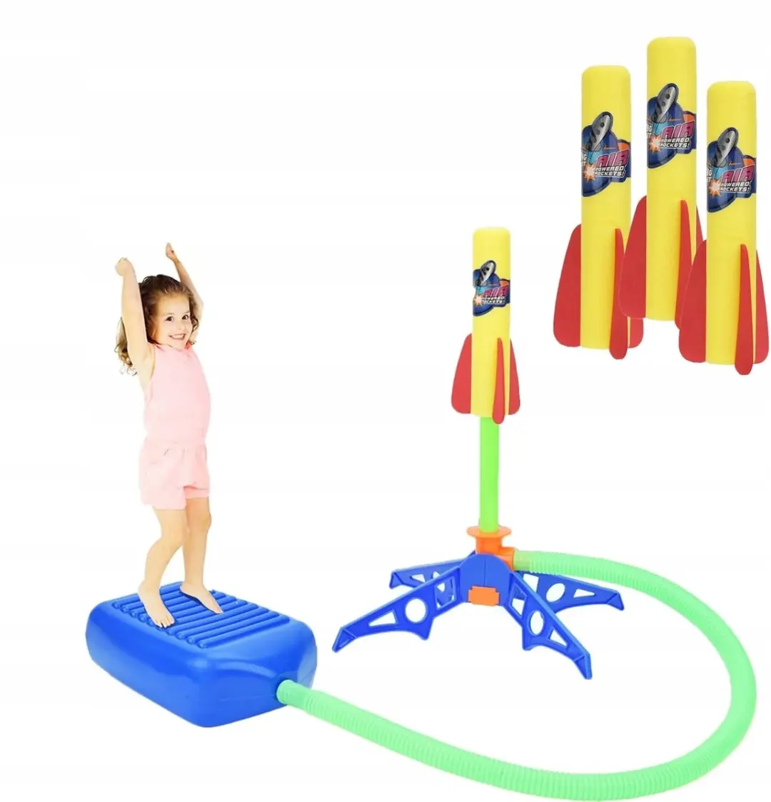 Raketlancer met 3 Schuimraketten