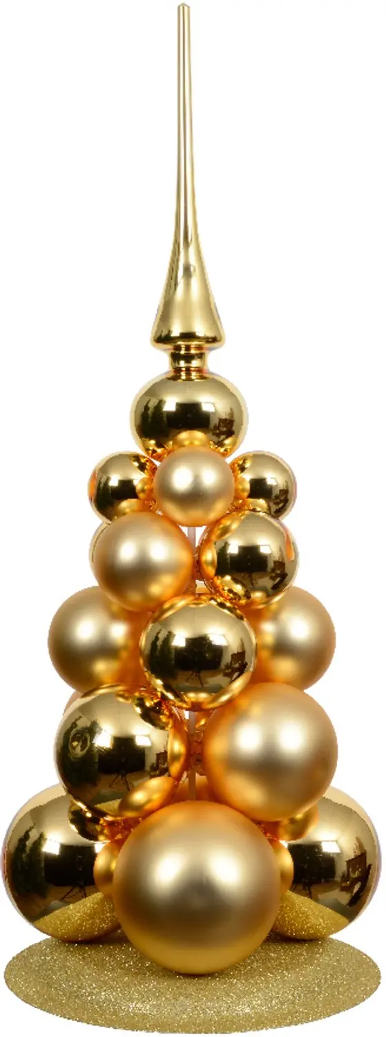 Decoris Kerstboom Tafeldecoratie Goud