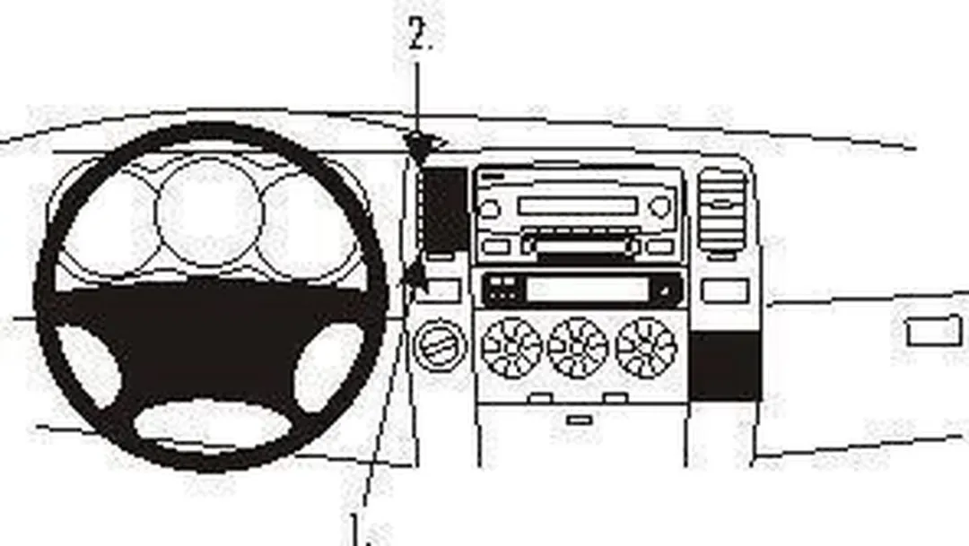 Brodit ProClip Toyota 4Runner 2003-2009 - Houder